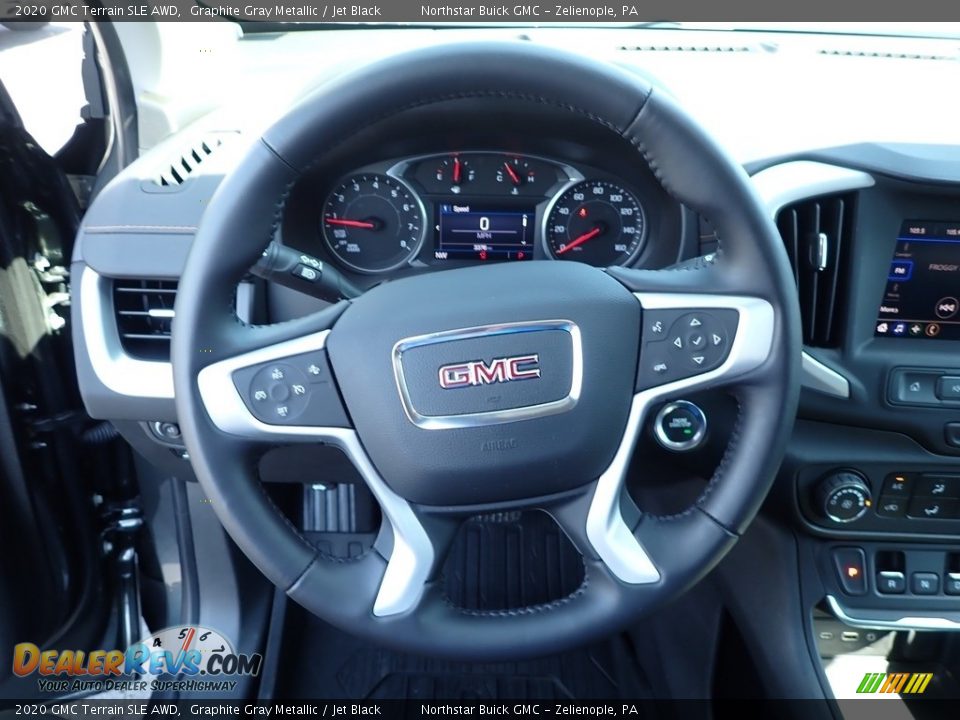 2020 GMC Terrain SLE AWD Graphite Gray Metallic / Jet Black Photo #23