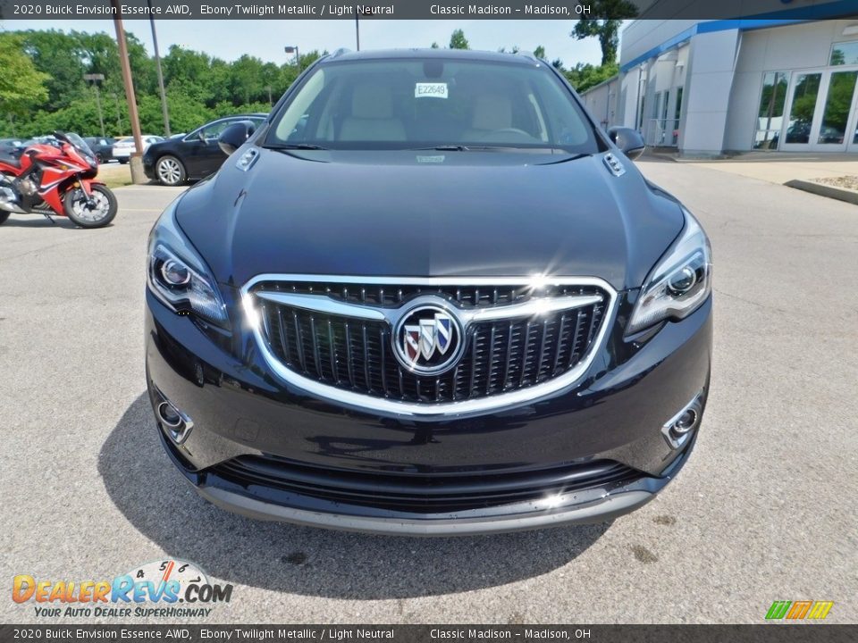 2020 Buick Envision Essence AWD Ebony Twilight Metallic / Light Neutral Photo #4