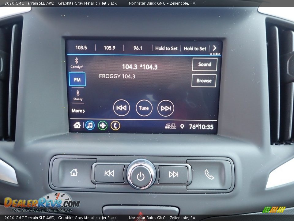 2020 GMC Terrain SLE AWD Graphite Gray Metallic / Jet Black Photo #26