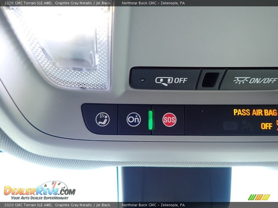 2020 GMC Terrain SLE AWD Graphite Gray Metallic / Jet Black Photo #28