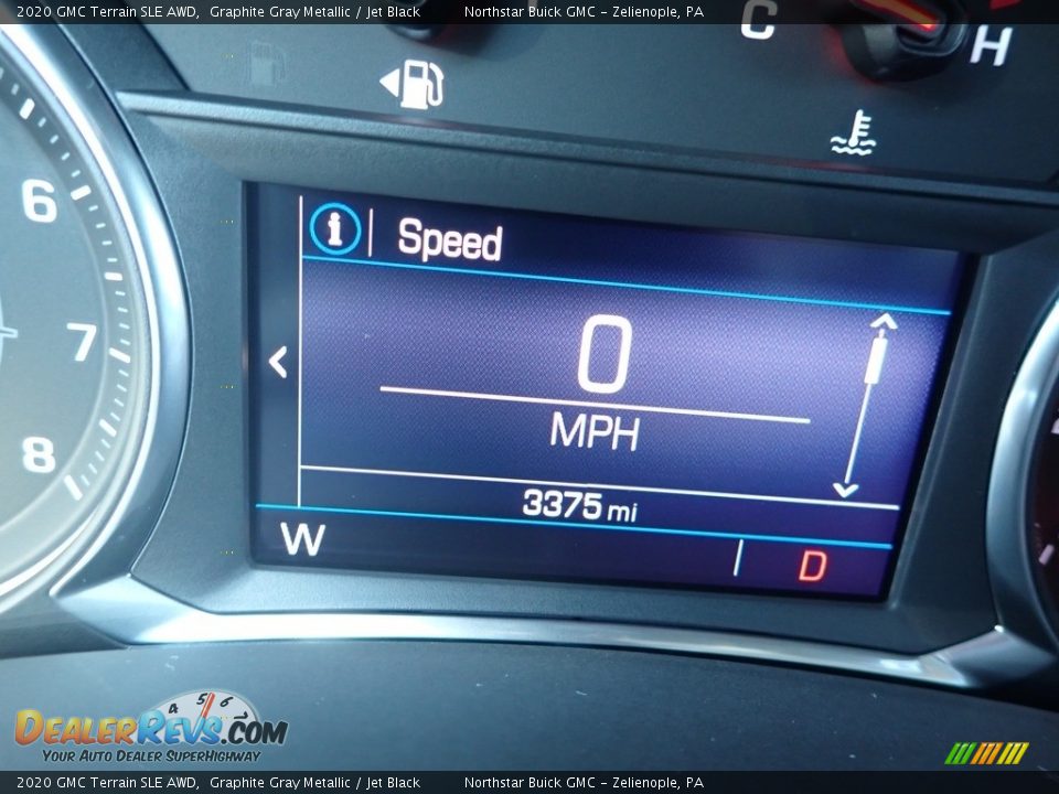 2020 GMC Terrain SLE AWD Graphite Gray Metallic / Jet Black Photo #30