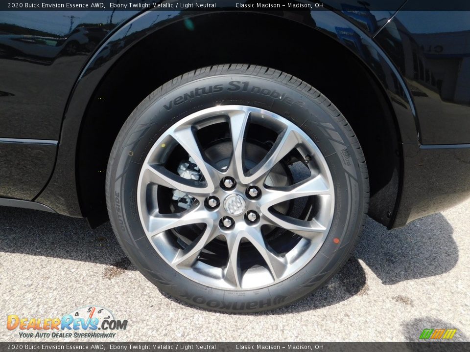 2020 Buick Envision Essence AWD Ebony Twilight Metallic / Light Neutral Photo #9