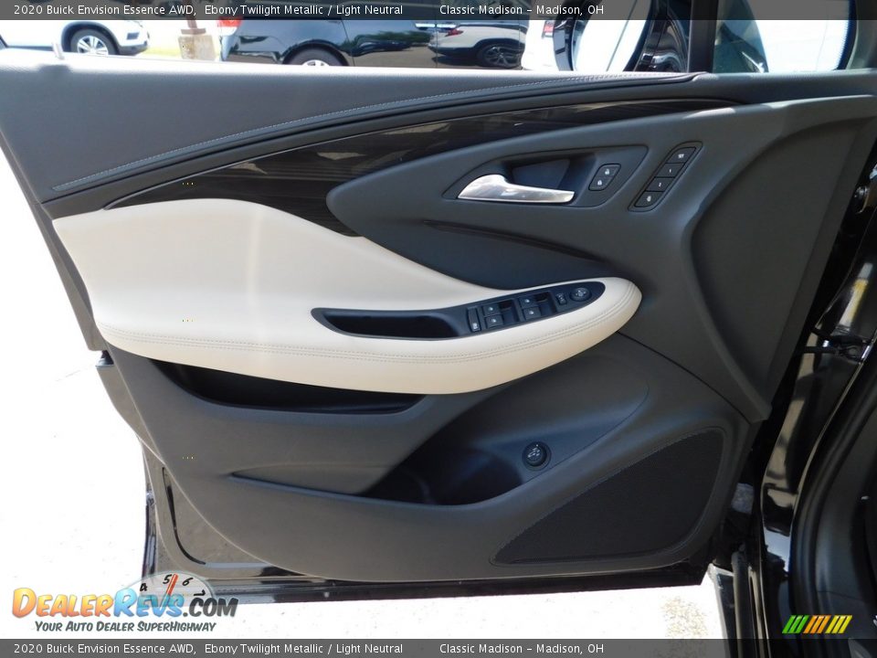 2020 Buick Envision Essence AWD Ebony Twilight Metallic / Light Neutral Photo #10