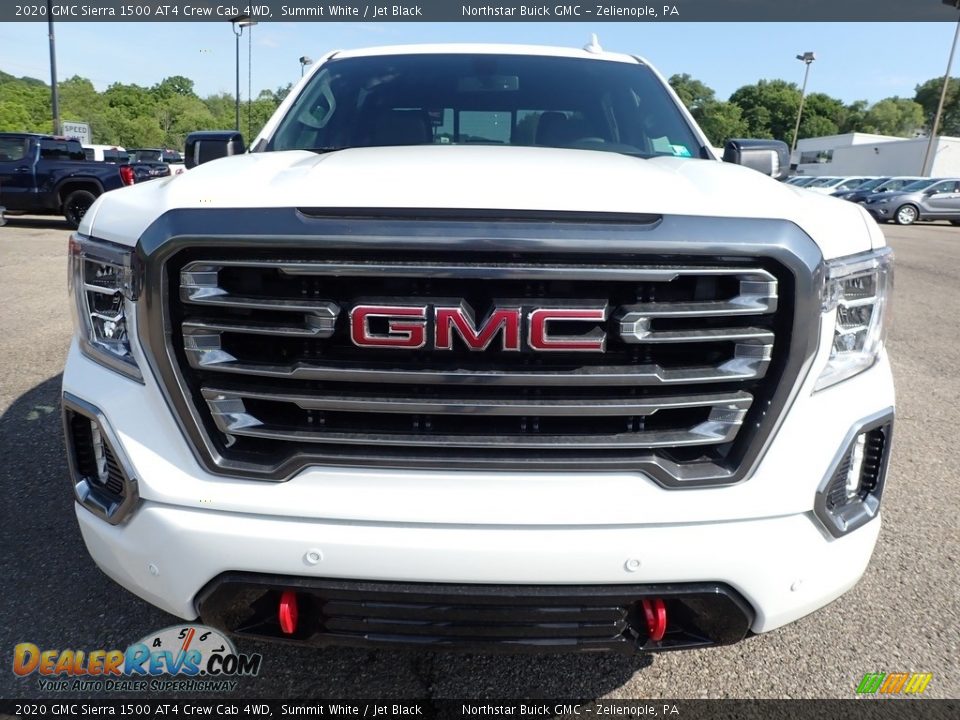 2020 GMC Sierra 1500 AT4 Crew Cab 4WD Summit White / Jet Black Photo #2