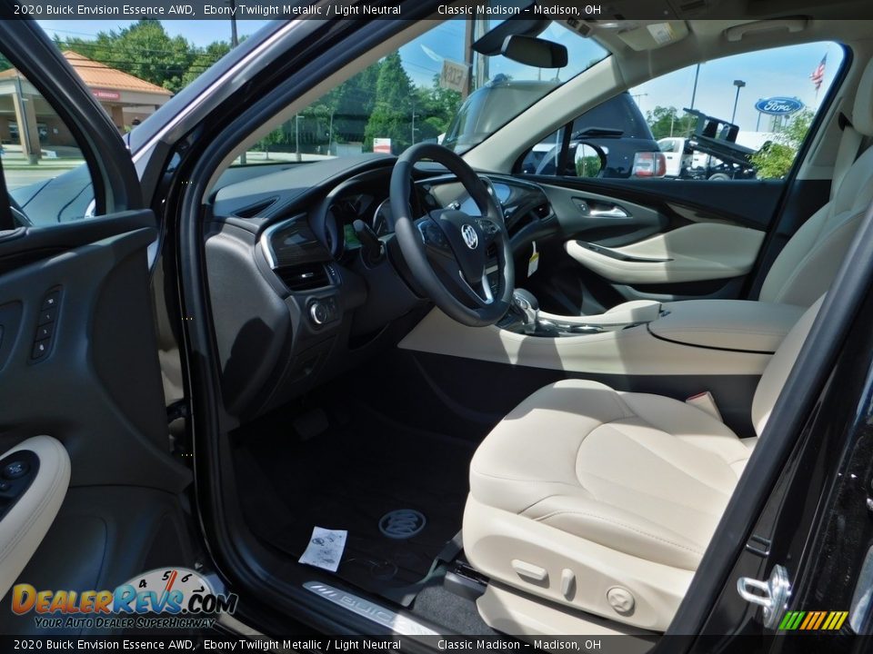 2020 Buick Envision Essence AWD Ebony Twilight Metallic / Light Neutral Photo #12