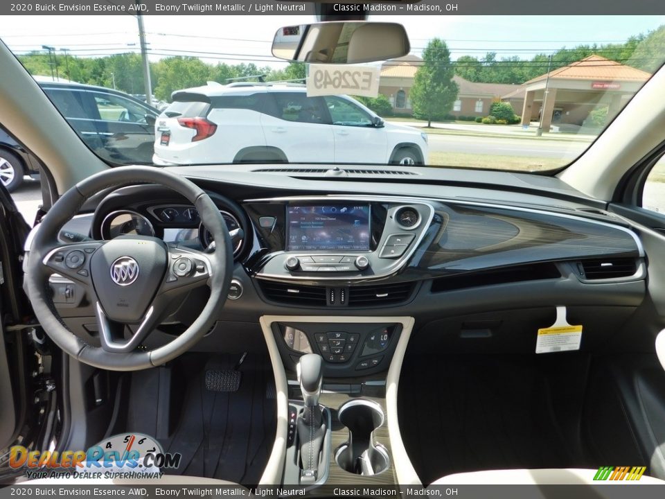2020 Buick Envision Essence AWD Ebony Twilight Metallic / Light Neutral Photo #13