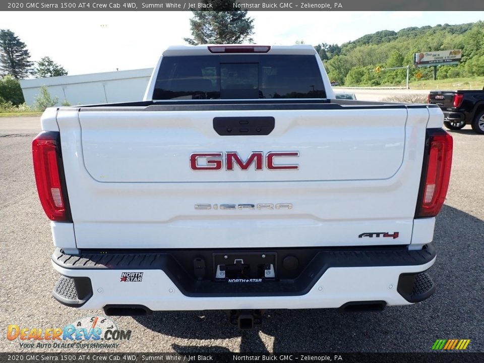 2020 GMC Sierra 1500 AT4 Crew Cab 4WD Summit White / Jet Black Photo #6