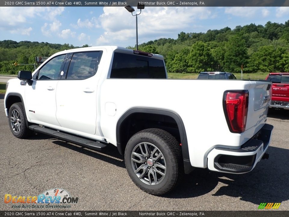 2020 GMC Sierra 1500 AT4 Crew Cab 4WD Summit White / Jet Black Photo #7