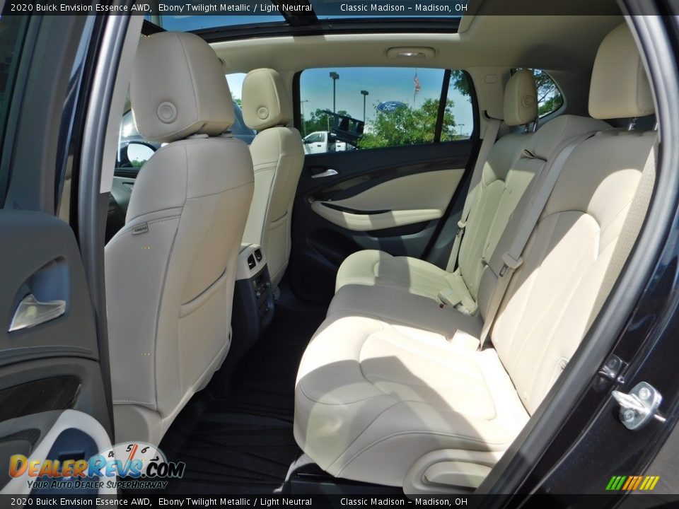 2020 Buick Envision Essence AWD Ebony Twilight Metallic / Light Neutral Photo #19