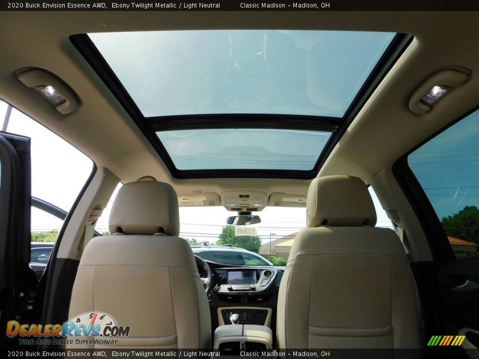2020 Buick Envision Essence AWD Ebony Twilight Metallic / Light Neutral Photo #21