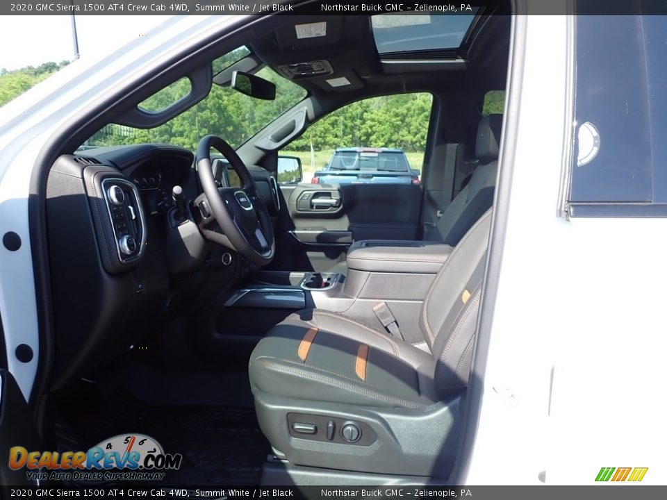 2020 GMC Sierra 1500 AT4 Crew Cab 4WD Summit White / Jet Black Photo #13