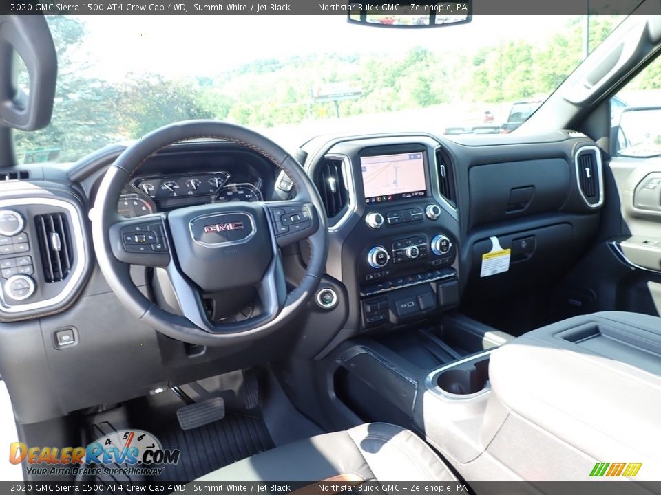 2020 GMC Sierra 1500 AT4 Crew Cab 4WD Summit White / Jet Black Photo #15
