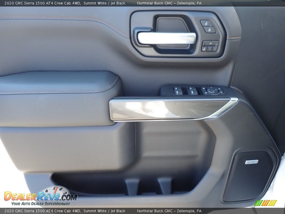 2020 GMC Sierra 1500 AT4 Crew Cab 4WD Summit White / Jet Black Photo #16