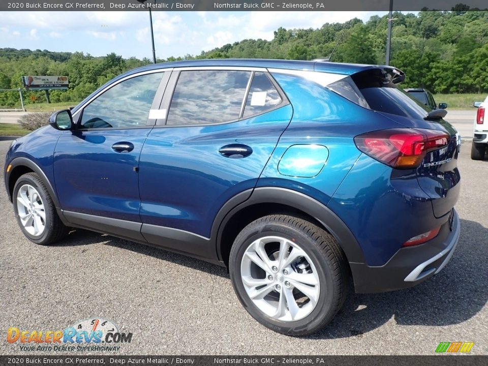 2020 Buick Encore GX Preferred Deep Azure Metallic / Ebony Photo #8