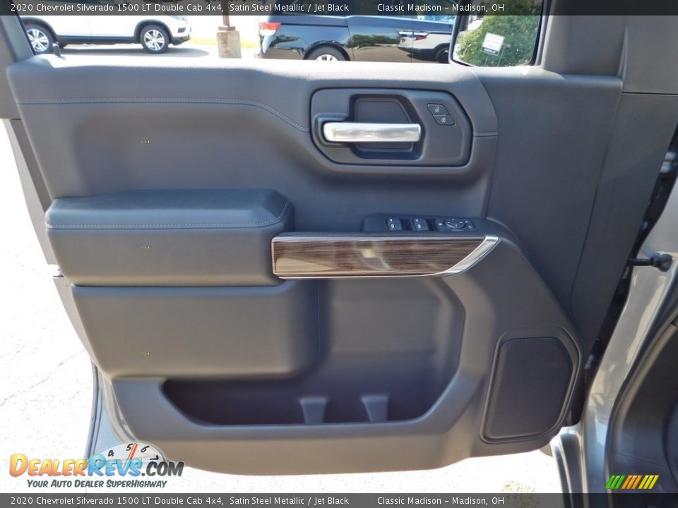 2020 Chevrolet Silverado 1500 LT Double Cab 4x4 Satin Steel Metallic / Jet Black Photo #11