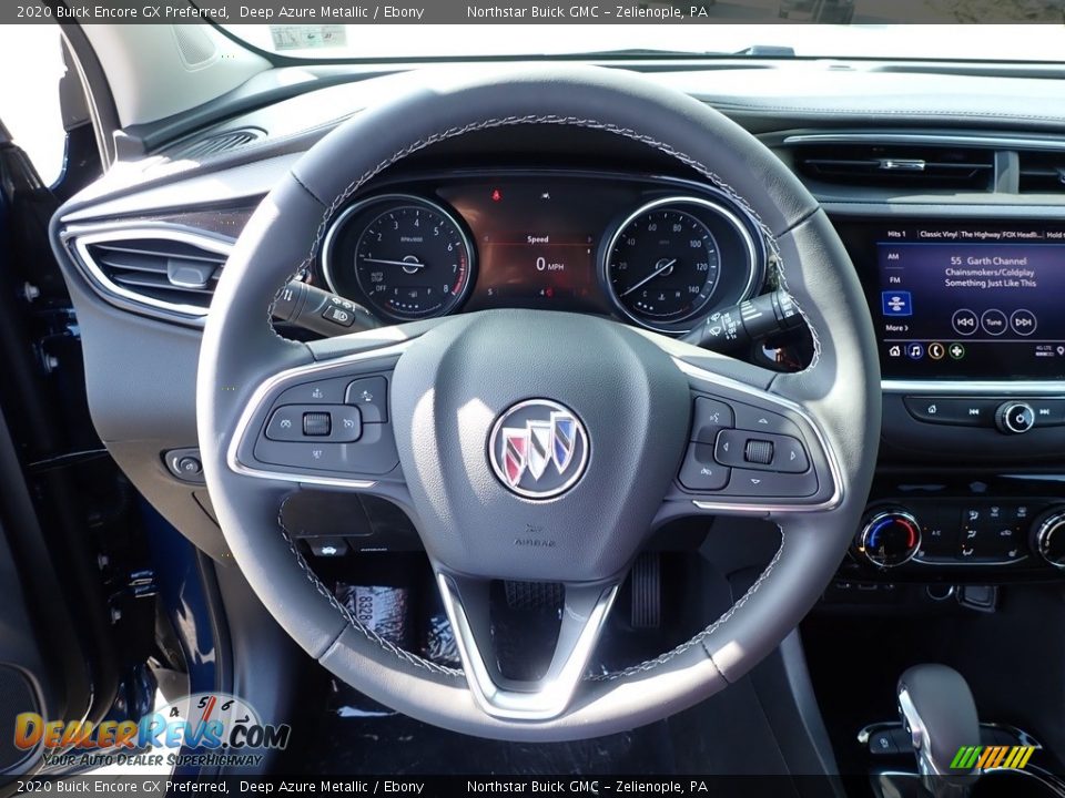 2020 Buick Encore GX Preferred Deep Azure Metallic / Ebony Photo #17