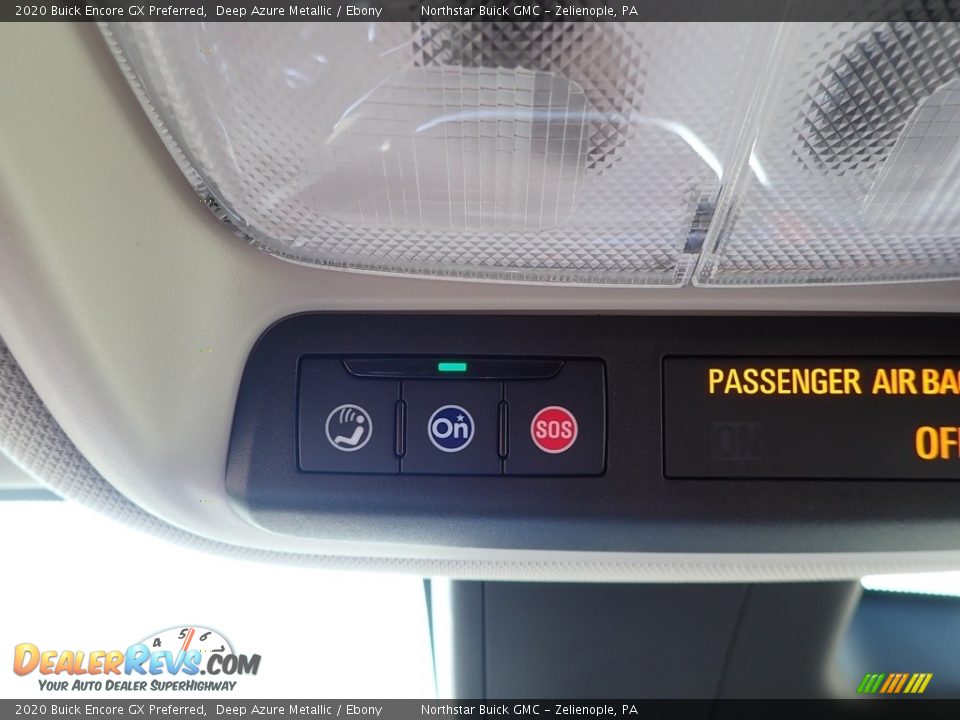 2020 Buick Encore GX Preferred Deep Azure Metallic / Ebony Photo #20