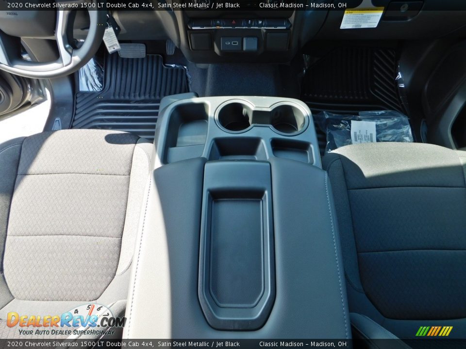 2020 Chevrolet Silverado 1500 LT Double Cab 4x4 Satin Steel Metallic / Jet Black Photo #25