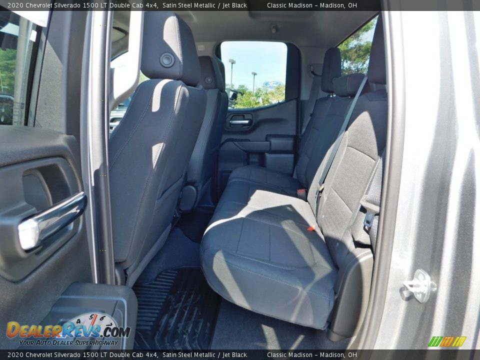 2020 Chevrolet Silverado 1500 LT Double Cab 4x4 Satin Steel Metallic / Jet Black Photo #26