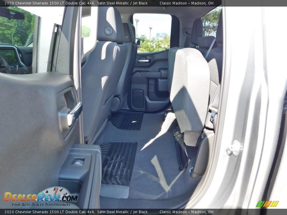 2020 Chevrolet Silverado 1500 LT Double Cab 4x4 Satin Steel Metallic / Jet Black Photo #27