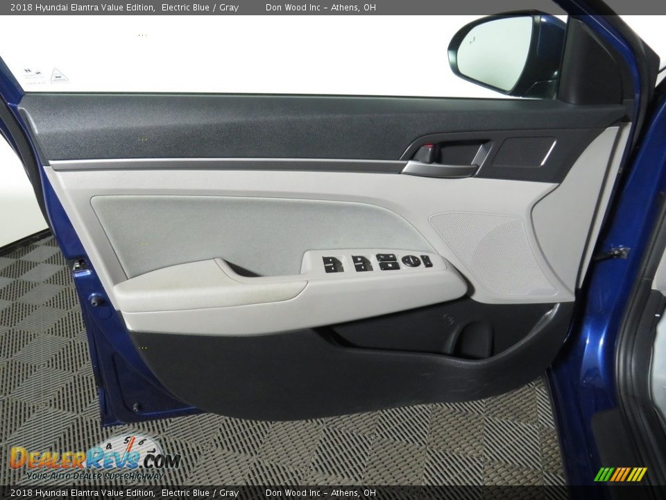 2018 Hyundai Elantra Value Edition Electric Blue / Gray Photo #16