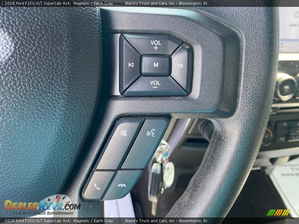 2018 Ford F150 XLT SuperCab 4x4 Magnetic / Earth Gray Photo #15