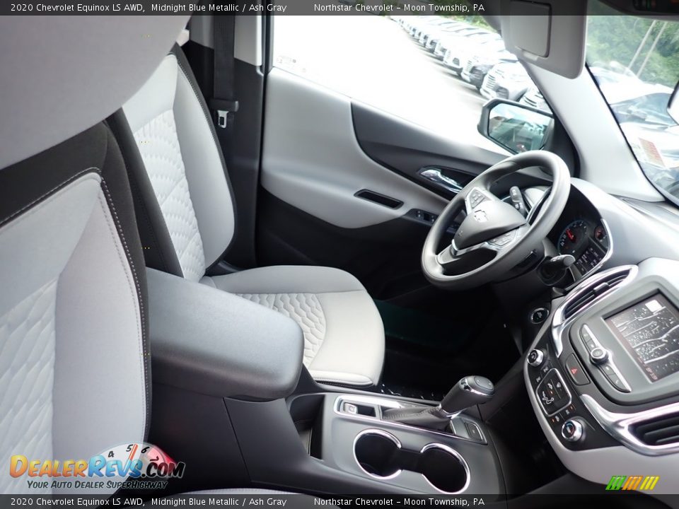 2020 Chevrolet Equinox LS AWD Midnight Blue Metallic / Ash Gray Photo #10