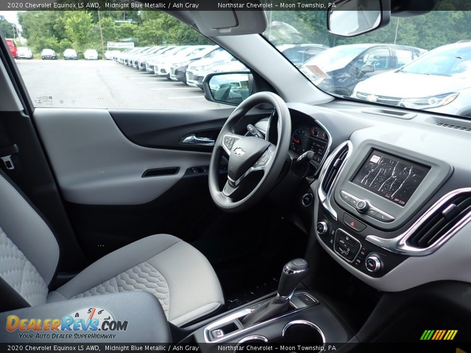 2020 Chevrolet Equinox LS AWD Midnight Blue Metallic / Ash Gray Photo #11