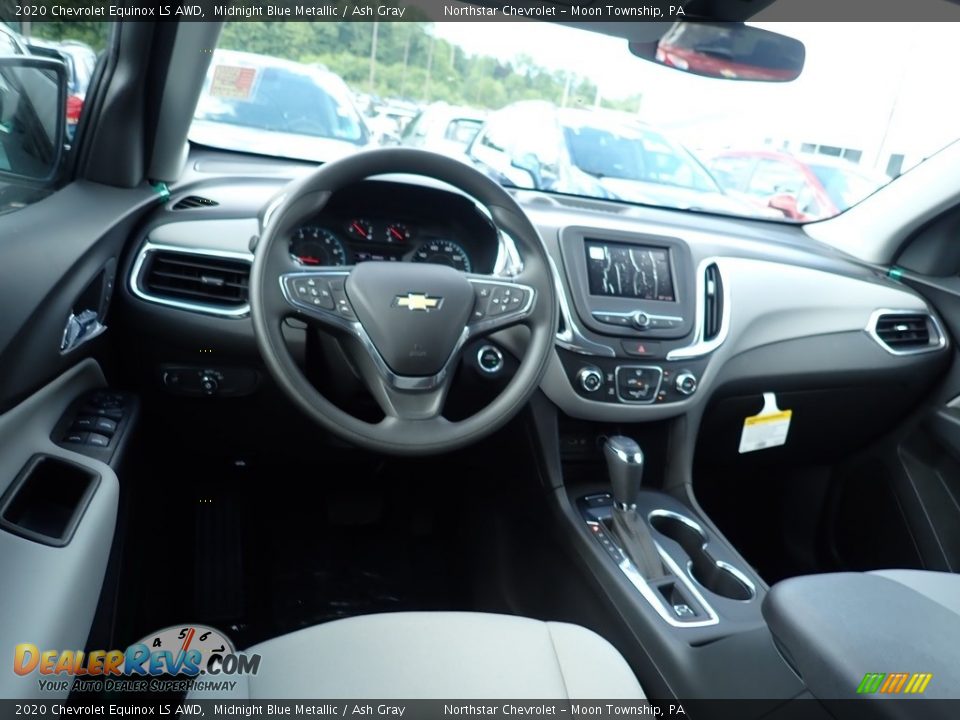 2020 Chevrolet Equinox LS AWD Midnight Blue Metallic / Ash Gray Photo #13