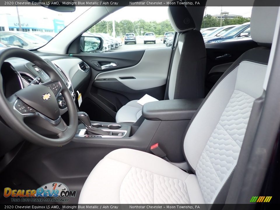 2020 Chevrolet Equinox LS AWD Midnight Blue Metallic / Ash Gray Photo #14