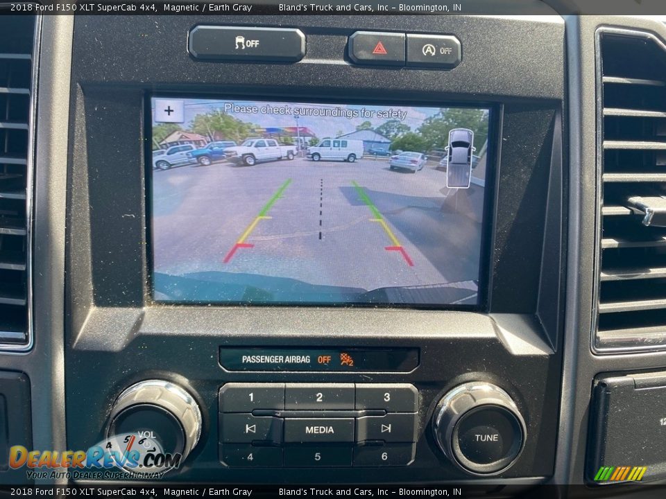 2018 Ford F150 XLT SuperCab 4x4 Magnetic / Earth Gray Photo #21