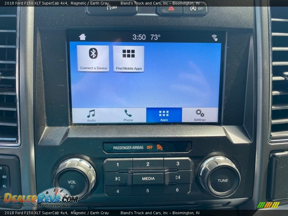 2018 Ford F150 XLT SuperCab 4x4 Magnetic / Earth Gray Photo #22