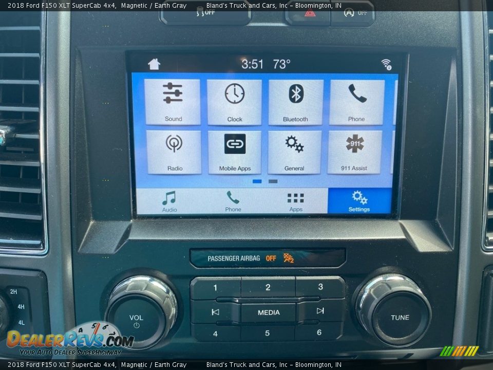 2018 Ford F150 XLT SuperCab 4x4 Magnetic / Earth Gray Photo #23