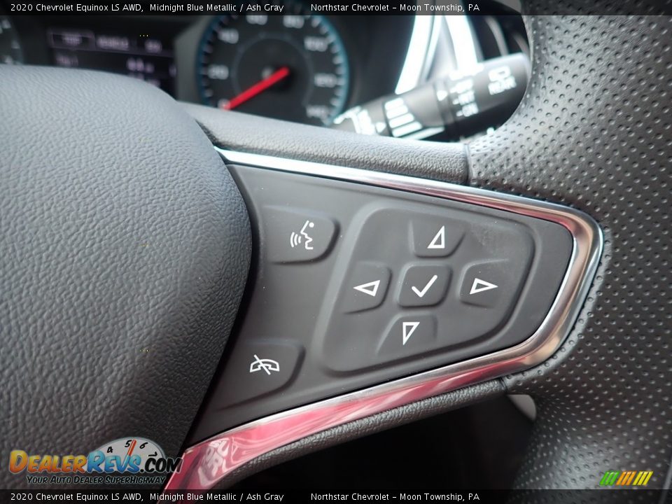 2020 Chevrolet Equinox LS AWD Midnight Blue Metallic / Ash Gray Photo #19