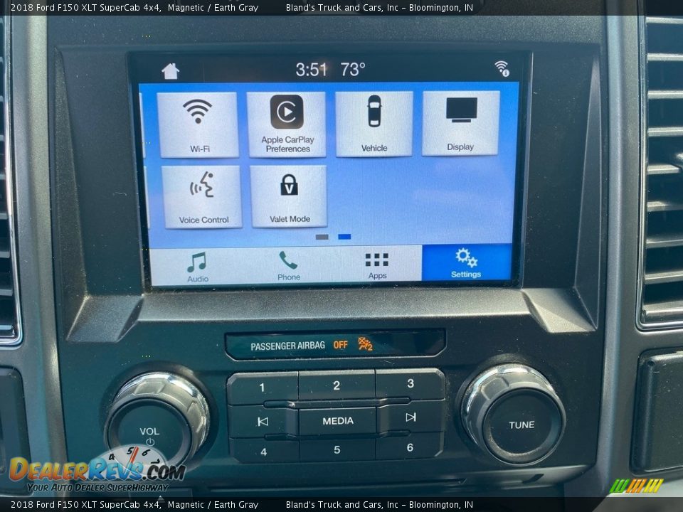 2018 Ford F150 XLT SuperCab 4x4 Magnetic / Earth Gray Photo #24