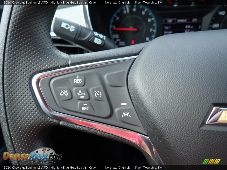 2020 Chevrolet Equinox LS AWD Midnight Blue Metallic / Ash Gray Photo #20