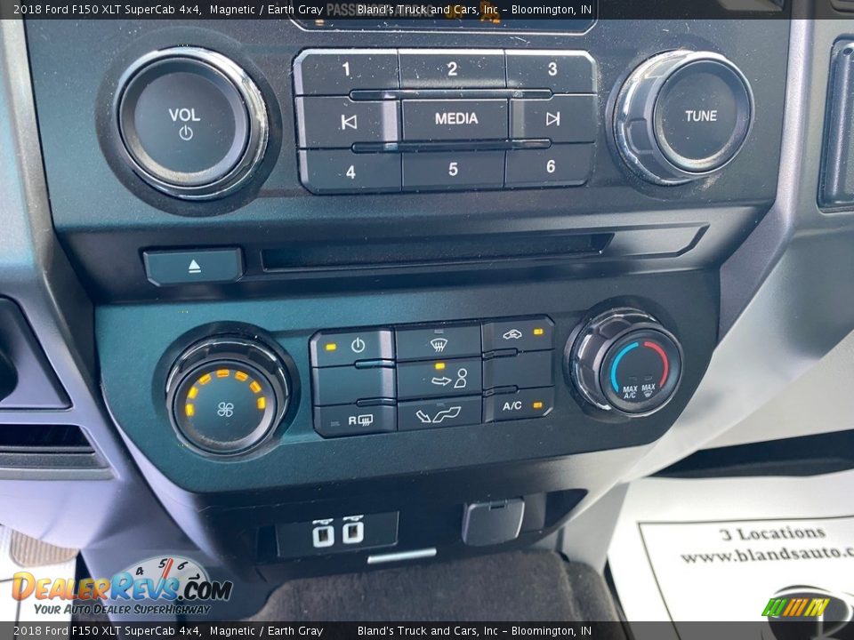 2018 Ford F150 XLT SuperCab 4x4 Magnetic / Earth Gray Photo #25