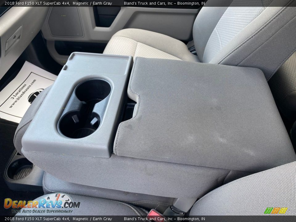 2018 Ford F150 XLT SuperCab 4x4 Magnetic / Earth Gray Photo #27