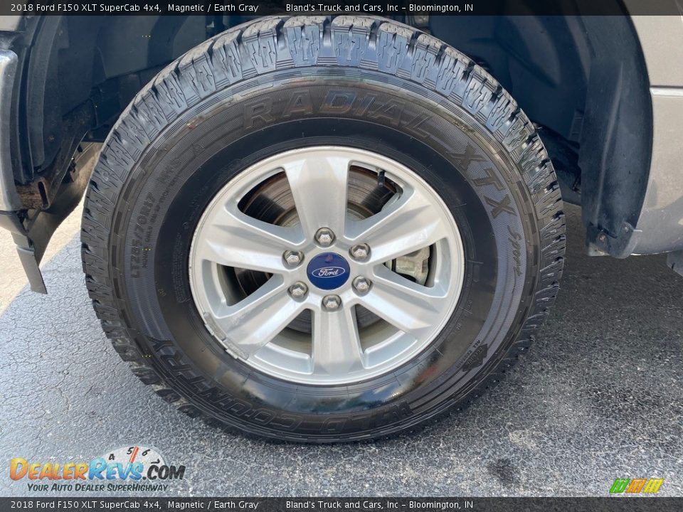 2018 Ford F150 XLT SuperCab 4x4 Magnetic / Earth Gray Photo #30