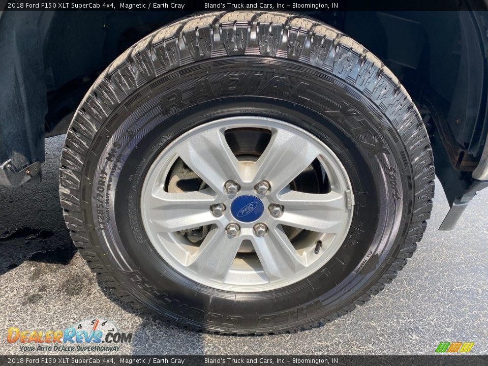 2018 Ford F150 XLT SuperCab 4x4 Magnetic / Earth Gray Photo #31