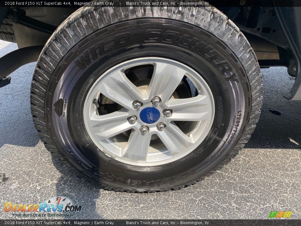 2018 Ford F150 XLT SuperCab 4x4 Magnetic / Earth Gray Photo #32