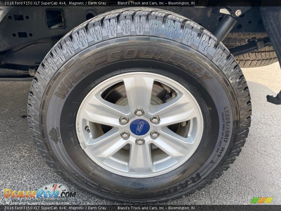 2018 Ford F150 XLT SuperCab 4x4 Magnetic / Earth Gray Photo #33