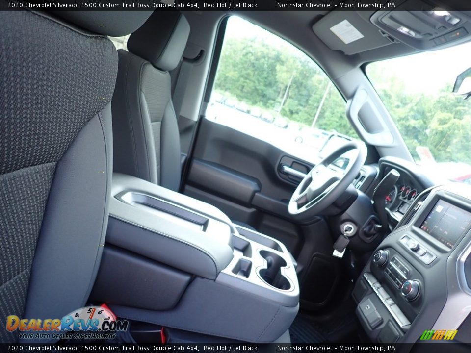 2020 Chevrolet Silverado 1500 Custom Trail Boss Double Cab 4x4 Red Hot / Jet Black Photo #9