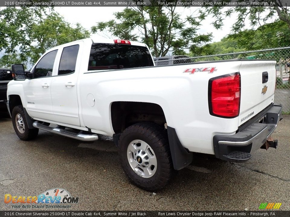 Summit White 2016 Chevrolet Silverado 2500HD LT Double Cab 4x4 Photo #3