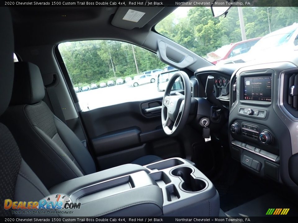 2020 Chevrolet Silverado 1500 Custom Trail Boss Double Cab 4x4 Red Hot / Jet Black Photo #10