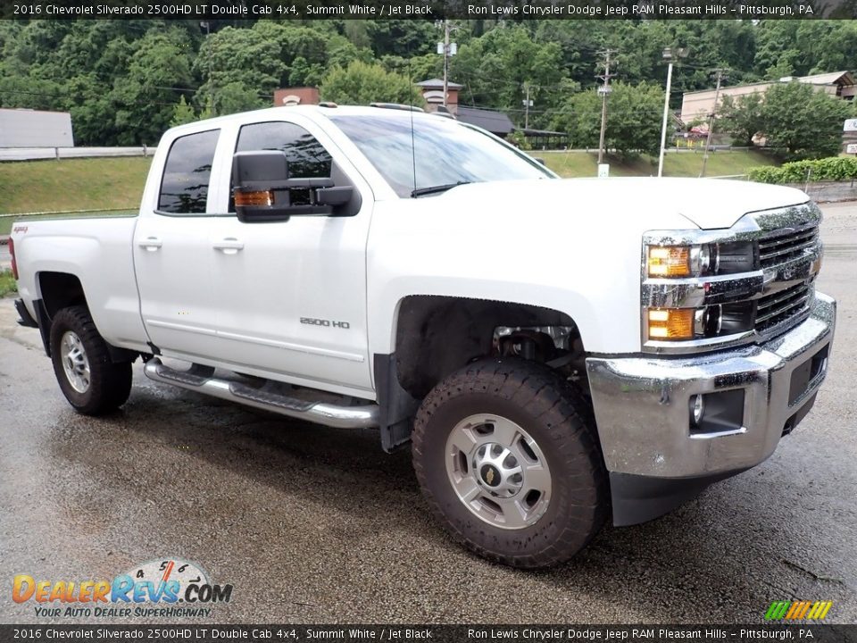 Summit White 2016 Chevrolet Silverado 2500HD LT Double Cab 4x4 Photo #5