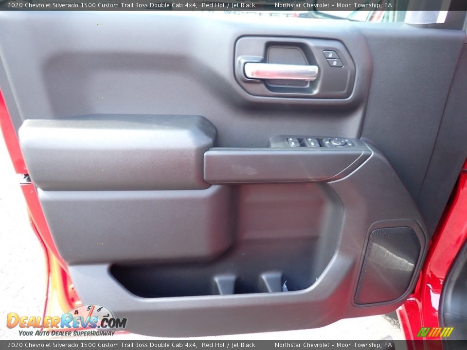 2020 Chevrolet Silverado 1500 Custom Trail Boss Double Cab 4x4 Red Hot / Jet Black Photo #14