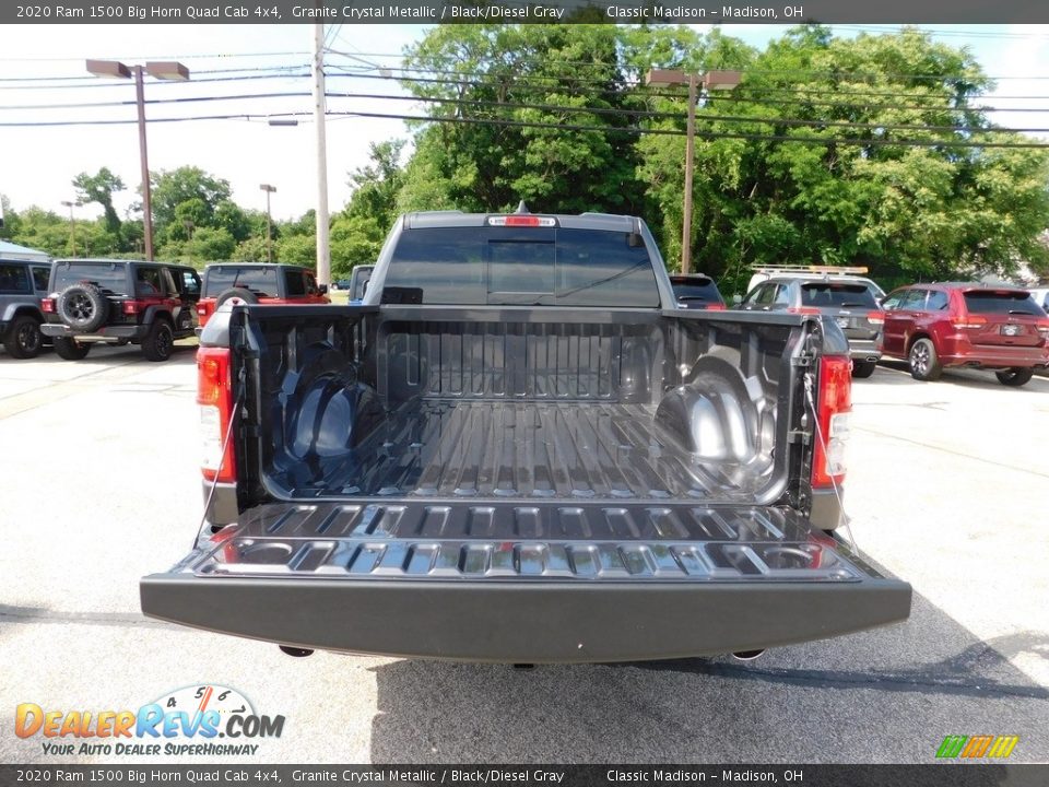 2020 Ram 1500 Big Horn Quad Cab 4x4 Granite Crystal Metallic / Black/Diesel Gray Photo #7