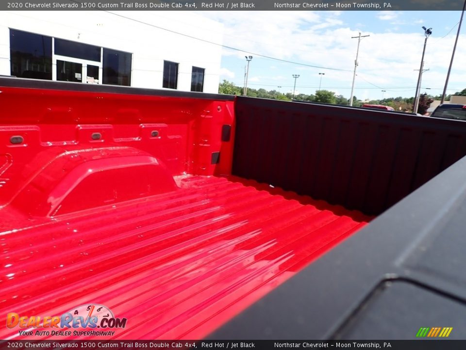 2020 Chevrolet Silverado 1500 Custom Trail Boss Double Cab 4x4 Red Hot / Jet Black Photo #11