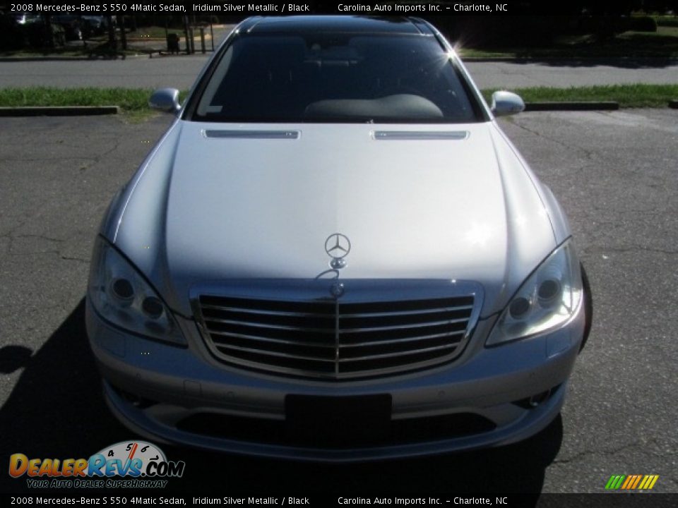 2008 Mercedes-Benz S 550 4Matic Sedan Iridium Silver Metallic / Black Photo #5